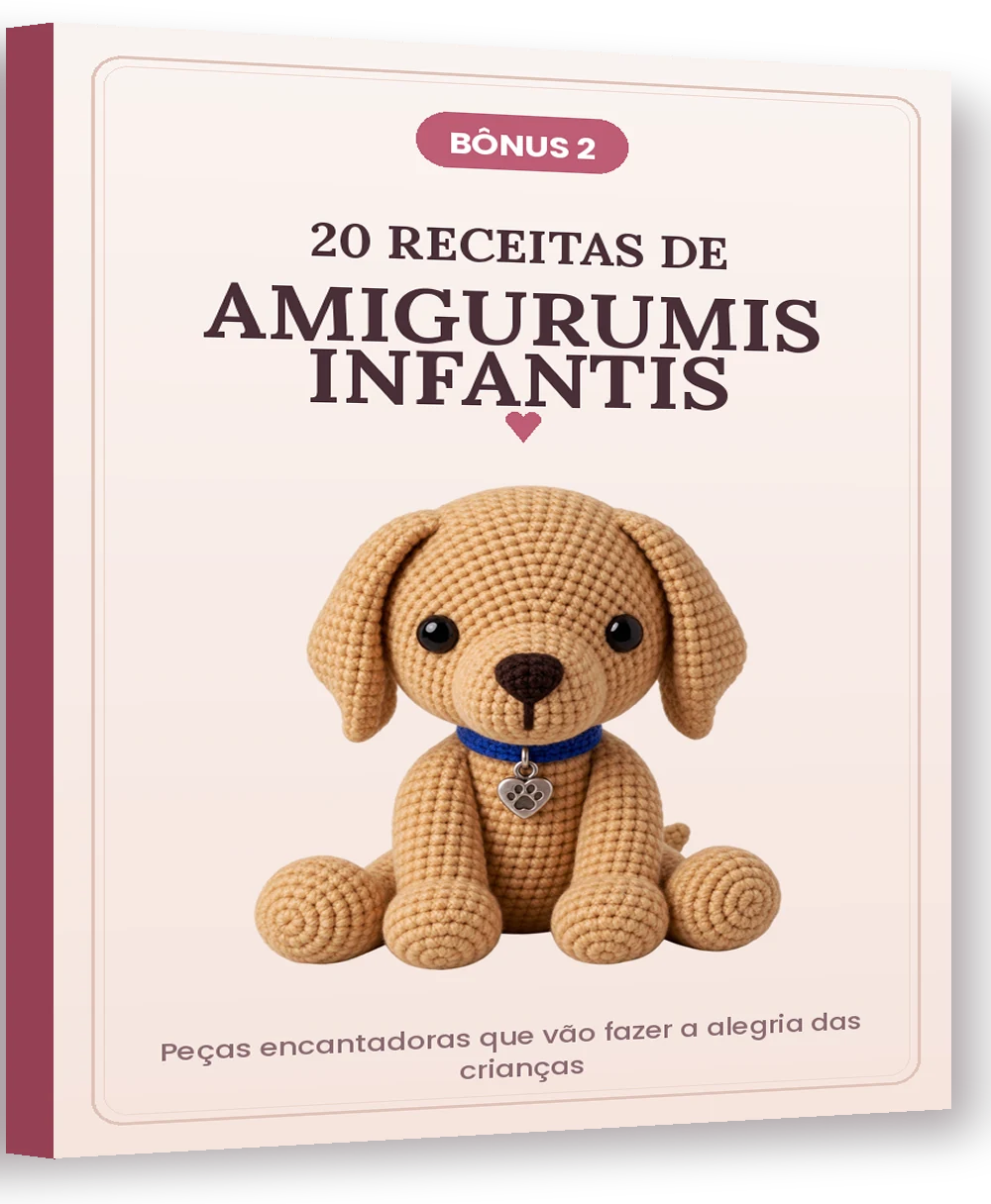 20 Receitas de Amigurumis Infantis